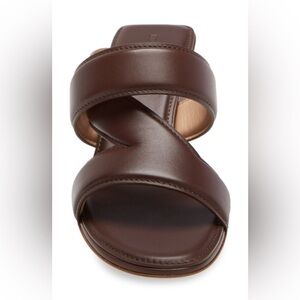 Authentic Bottega Veneta Dark brown sandals size 37.5 (7.5 US)